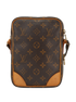 Amazon Crossbody, &pound;480, Handbags, Brown, Canvas, Back view